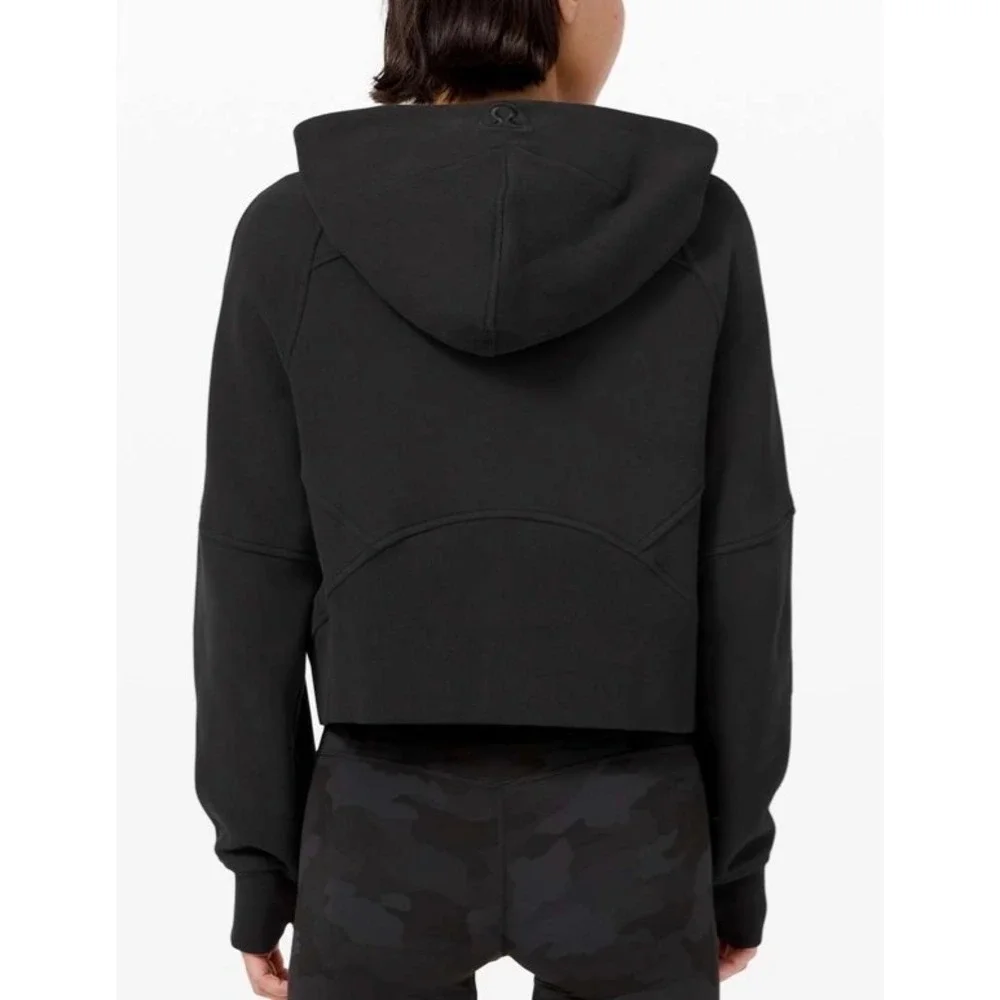 Lululemon Scuba Oversized‎ Half Zip Hoodie Black XS/S